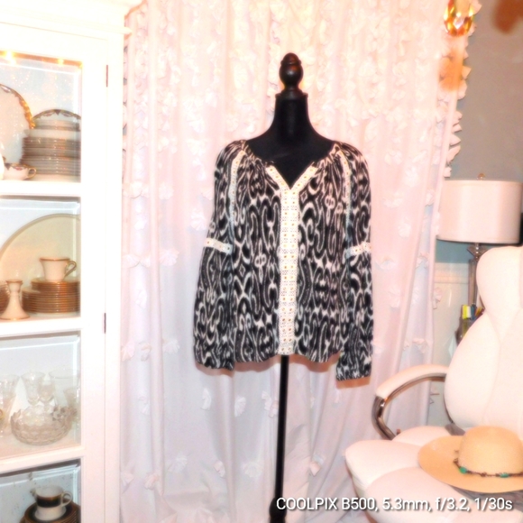 International concepts blouse Sz p/medium - Picture 2 of 4